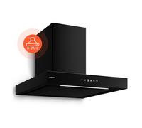 Klarstein Vapura 60cm 646m³/h Cappa a Parete Nero