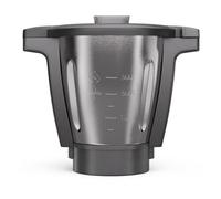 Klarstein Vaso in Ceramica per Robot da Cucina Elettrico, Macina Carne e Grattugia Elettrica Professionale, Frullatore, Mixer 4 in 1 da 1700W, Grande Vaso in Ceramica da 4.7 L per Mixer e Tritatutto