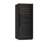 Klarstein Velaire 122 Bottiglie Cantinetta da Incasso Sottobanco 2 Zone Nero