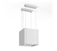 Klarstein Velaire 40cm 600,8m³/h Cappa a Isola Bianco