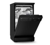 Klarstein Velaire 45cm Lavastoviglie 9 Programmi Nero