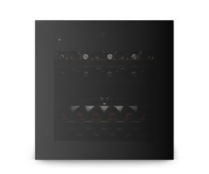 Klarstein Velaire 60cm 36 Bottiglie Cantinetta da Incasso Sottobanco 2 Zone Nero