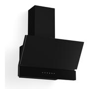 Klarstein Velaire 60cm Scarico/Ricircolo Cappa Inclinata Nero