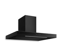 Klarstein Velaire 90cm 595m³/h Cappa a Parete Nero