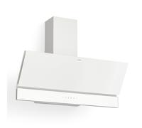 Klarstein Velaire 90cm 818m³/h Cappa Inclinata Bianco
