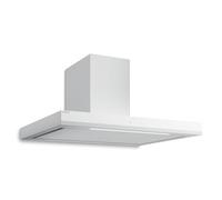 Klarstein Velaire Cappa a Parete 90 cm - 595 m³/h, Touch, LED, Classe A++, Filtro Carbone, 3 Velocità, Cappa Cucina Silenziosa, Design Minimal, Bianco