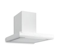 Klarstein Velaire Cappa Aspirante 60 cm - 600 m³/h, Touch, LED, Classe A++, Filtro Carbone, 3 Velocità, Silenziosa, Cappa Cucina 60 cm, Sottopensile, Bianco