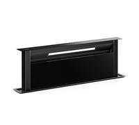 Klarstein Velaire Cappa Aspirante 90 cm - A++ Efficienza Energetica, 906 m³/h, Touch Invisibile, LED, Filtro Lavabile, Sottopensile, Cappa Cucina 90 cm Incasso, Design Minimalista