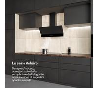 Velaire - Cappa aspirante | Elegante, minimalista, potente | Classe energetica A++ | 820 m³/ora | 90 cm