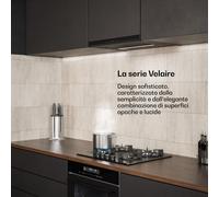 Velaire - Cappa aspirante estraibile, 60 cm | Elegante, minimalista, potente | Classe energetica A++ | 896 m³/ora