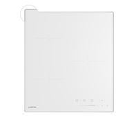 Klarstein Velaire - Piano cottura a induzione, 3 zone, 45 cm, bianco