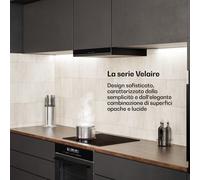 Velaire - Piano cottura in vetroceramica | Elegante, minimalista, potente | 4 zone di cottura | 6700 W | 60 cm