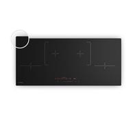 Velaire - Piano cottura a induzione compatto | Elegante, minimalista, potente | 4 zone di cottura | 7000 W | 90 cm