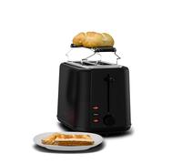 Klarstein Velaire - Tostapane a 2 scomparti, 800 W, nero