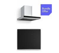 Klarstein Verostee - Piano a induzione + cappa aspirante, 60 cm