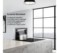 Klarstein Verostee - Piano cottura a induzione + cappa aspirante, 60 cm