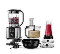 Klarstein Verosteel 1200W 1,75L Frullatore e Robot da Cucina Argento