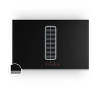 Verosteel - Piano cottura a induzione con cappa integrata, elegante, minimalista, potente, 8400 W, 80 cm