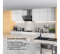 Klarstein Verosteel piano cottura a induzione + cappa a parete Verosteel | 60 cm