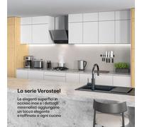 Klarstein Verosteel - Set base per la colazione | Tostapane a 2 fessure & bollitore | 1,7 l