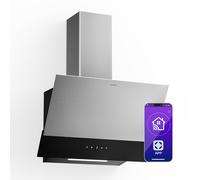 Klarstein Verosteel Smart 60cm Cappa Inclinata Acciaio Inossidabile