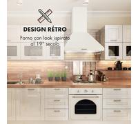 Klarstein Victoria 60 Set Triplo Gas | Piano cottura a gas | Forno | Cappa aspirante