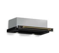 Klarstein Victoria 60cm 375m³/h Cappa Telescopica Nera