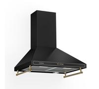 Klarstein Cappa aspirante Victoria 60 cm design rétro 644,5 m³/h 2 lampade LED