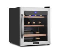 Klarstein Vinamour 12 Bottiglie Cantinetta Vino Libera Installazione Argento