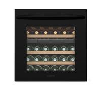 Klarstein Vinsider 30 Built-In Duo - Frigorifero per vini | 30 bottiglie | Integrabile | LED | Silenzioso