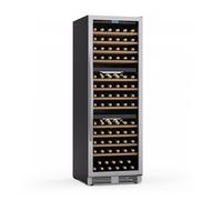 Vinovilla Trio - Frigorifero per vini | 144 bottiglie | 3 zone | 38 dB | 12 ripiani | Compressore | 413 litri