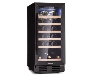 Klarstein Vinovilla 37,6cm 31 Bottiglie Cantinetta da Incasso Sottobanco Nero