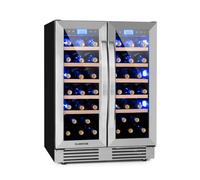 Klarstein Vinovilla 42 Bottiglie Cantinetta da Incasso Sottobanco 2 Zone Argento