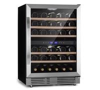 Vinovilla 50 Duo frigorifero per vino a due zone 53l 17 bottiglie porta in vetro a 3 colori