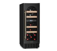 Klarstein Vinovilla Victoria 17 Bottiglie Cantinetta da Incasso Sottobanco Nero