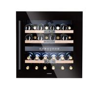 Klarstein Vinsider 36 Bottiglie Cantinetta da Incasso Sottobanco 2 Zone Nero