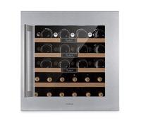 Klarstein Vinsider 36 Built-In Uno frigorifero per vini da incasso, 36 bottiglie, 92 litri, acciaio inox