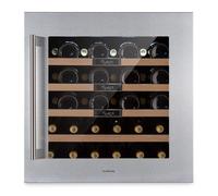 Klarstein Vinsider 55cm 36 Bottiglie Cantinetta da Incasso Sottobanco Argento