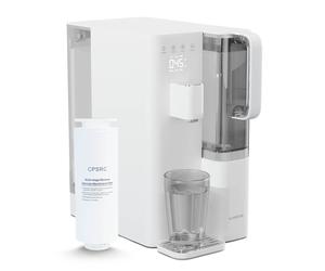 Klarstein VitalPour 5L Depuratore Acqua Osmosi Inversa da Banco Bianco