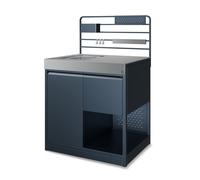 Klarstein WaldChef Resistente Lavello Cucina da Esterno con Mobile Antracite