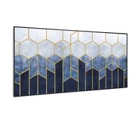 Klarstein Wonderwall Air Art Smart Riscaldatore a infrarossi Linea blu