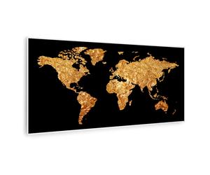 Klarstein Wonderwall Air Art Smart Riscaldatore a infrarossi Mappa dorata