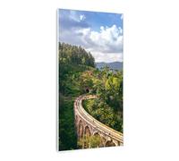 Klarstein Wonderwall Air Art Smart Riscaldatore a infrarossi Treno