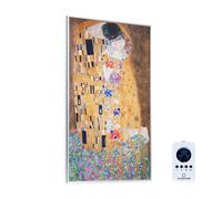 Klarstein Wonderwall Art 600W 100,5x59,5cm Quadro Riscaldante a Infrarossi Bacio