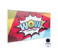 Klarstein Wonderwall Art 600W Quadro Riscaldante a Infrarossi Pop art