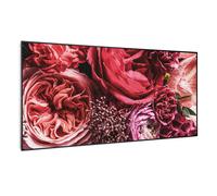 Klarstein Wonderwall Art Smart 700W Quadro Riscaldante a Infrarossi Fiore