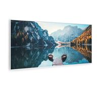 Klarstein Wonderwall Art Smart 700W Quadro Riscaldante a Infrarossi Lago