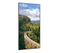 Klarstein Wonderwall Art Smart 700W Quadro Riscaldante a Infrarossi Treno