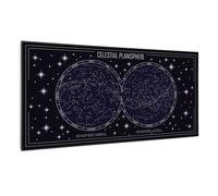 Klarstein Wonderwall Art Smart Quadro Riscaldante a Infrarossi Mappa del cielo