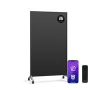 Klarstein Wonderwall Bornholm Smart 800W Pannello Radiante a Infrarossi Nero